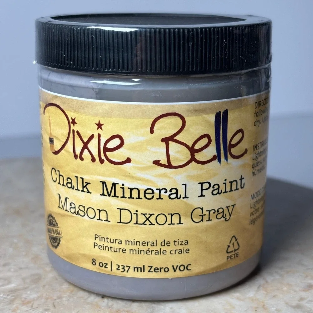 Dixie Belle Mason Dixon Gray Chalk‎ Paint Furniture & Cabinet 8 Oz